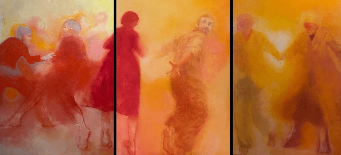 At Dawn (triptych — overall)
